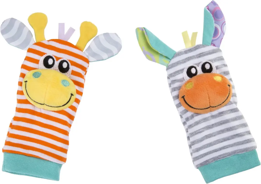 Playgro Jungle Friends Rammelaar Geschenkset - Multi
