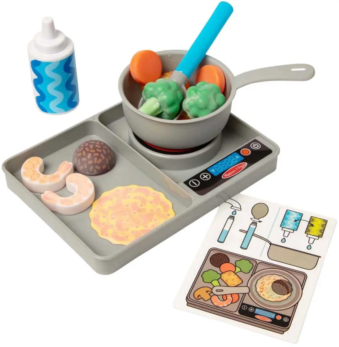 Melissa & Doug Water WOW! Kookplaat Speelset - afbeelding 6 van 6