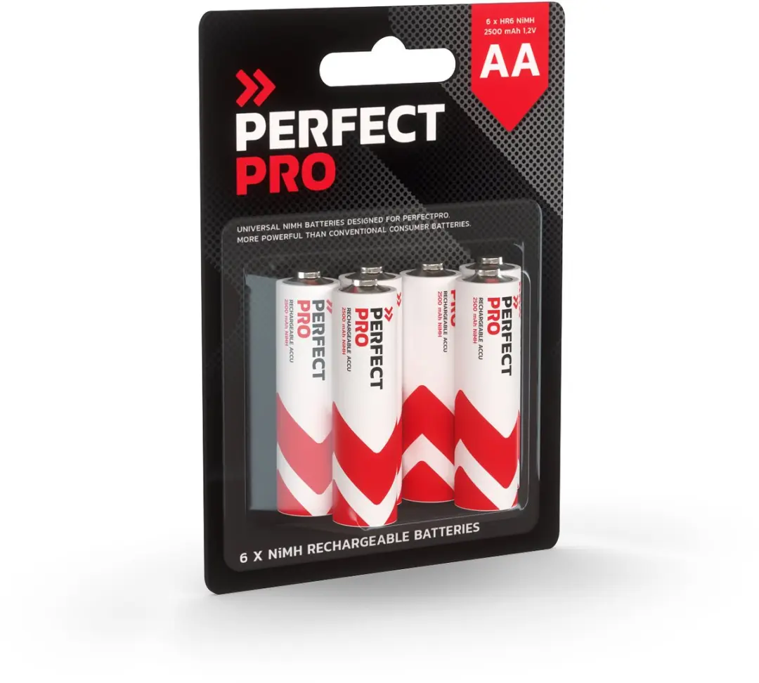 Perfectpro AA NiMH Accu 2500mAh