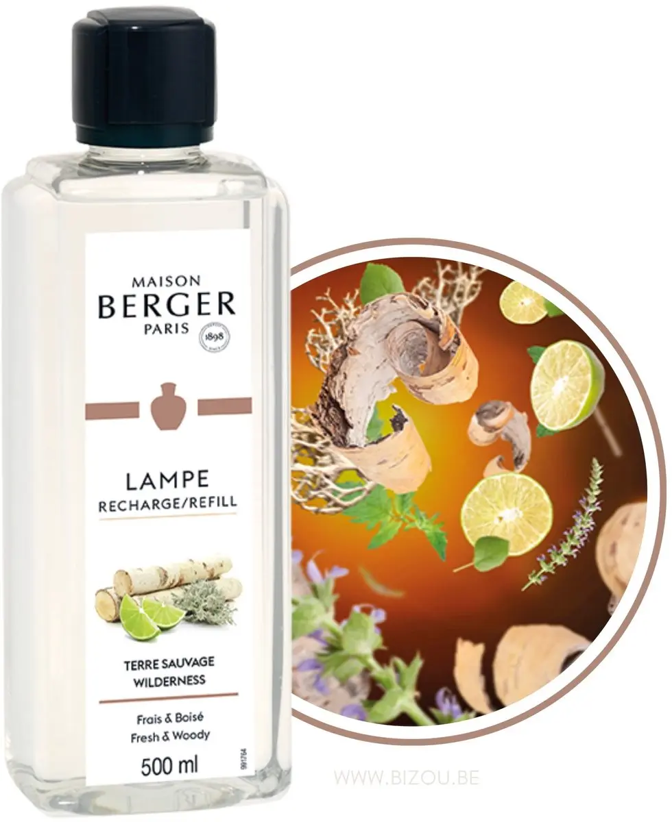 Lampe Berger Terre Sauvage Navulling Geurbrander 500ml