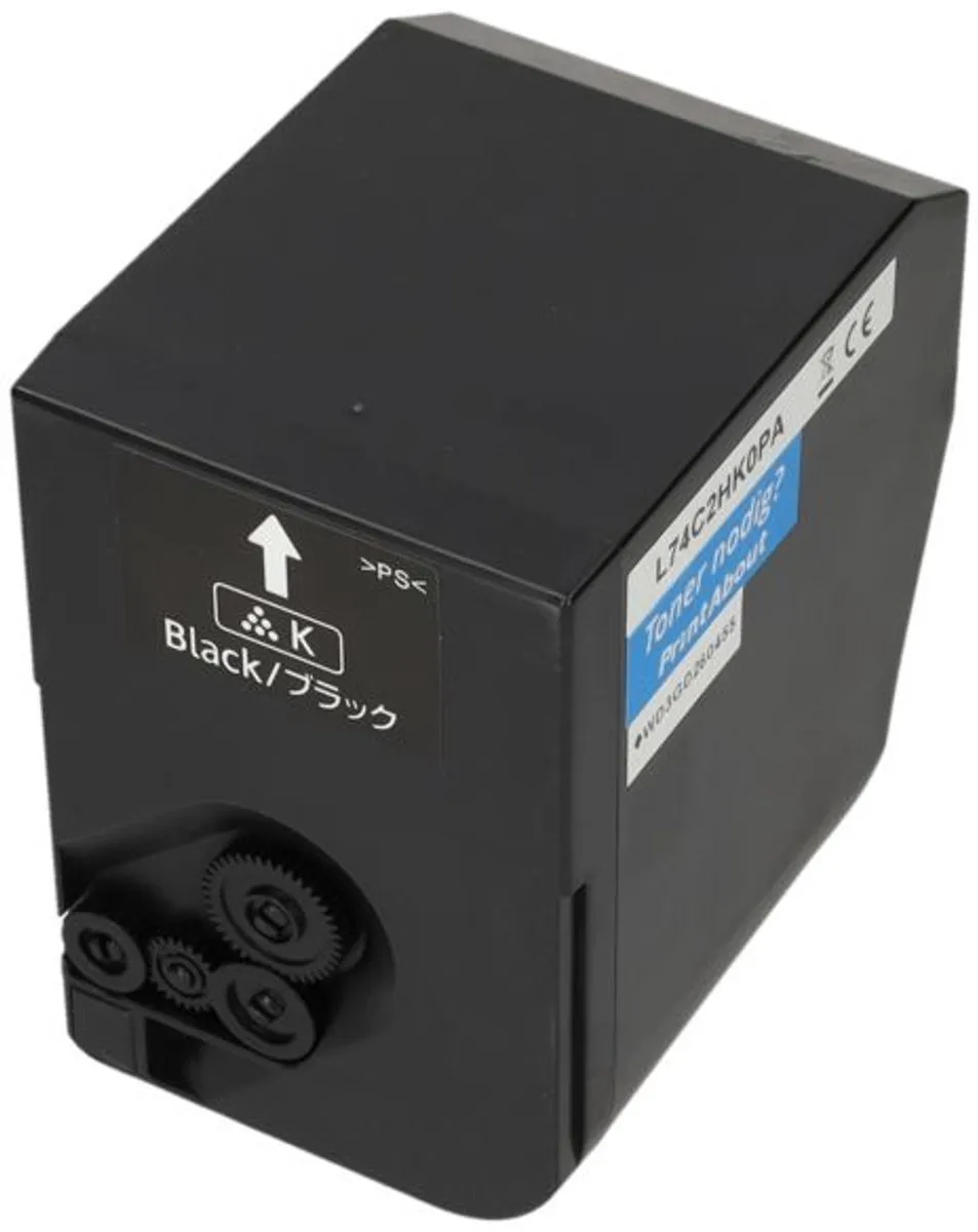PrintAbout Lexmark 74C2HK0 Toner Zwart - 22.000
