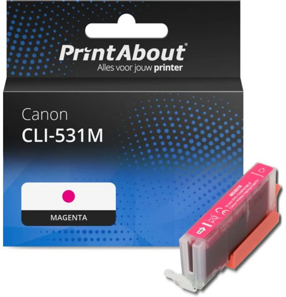 PrintAbout CLI-531M Inktcartridge