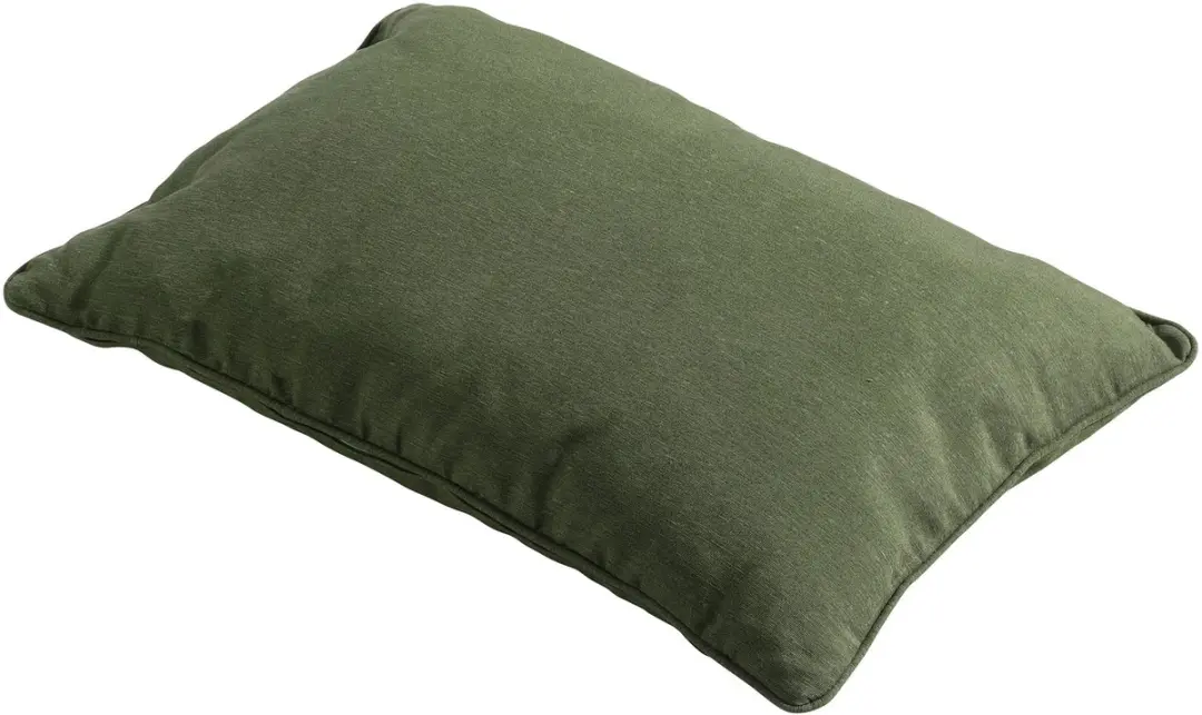 Sierkussen paspel ca.40x60cm Panama green