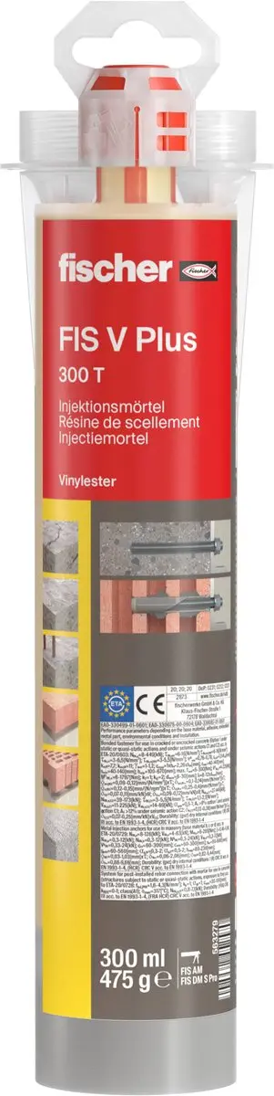 Fischer FIS V Plus 300 T Injectiemortel