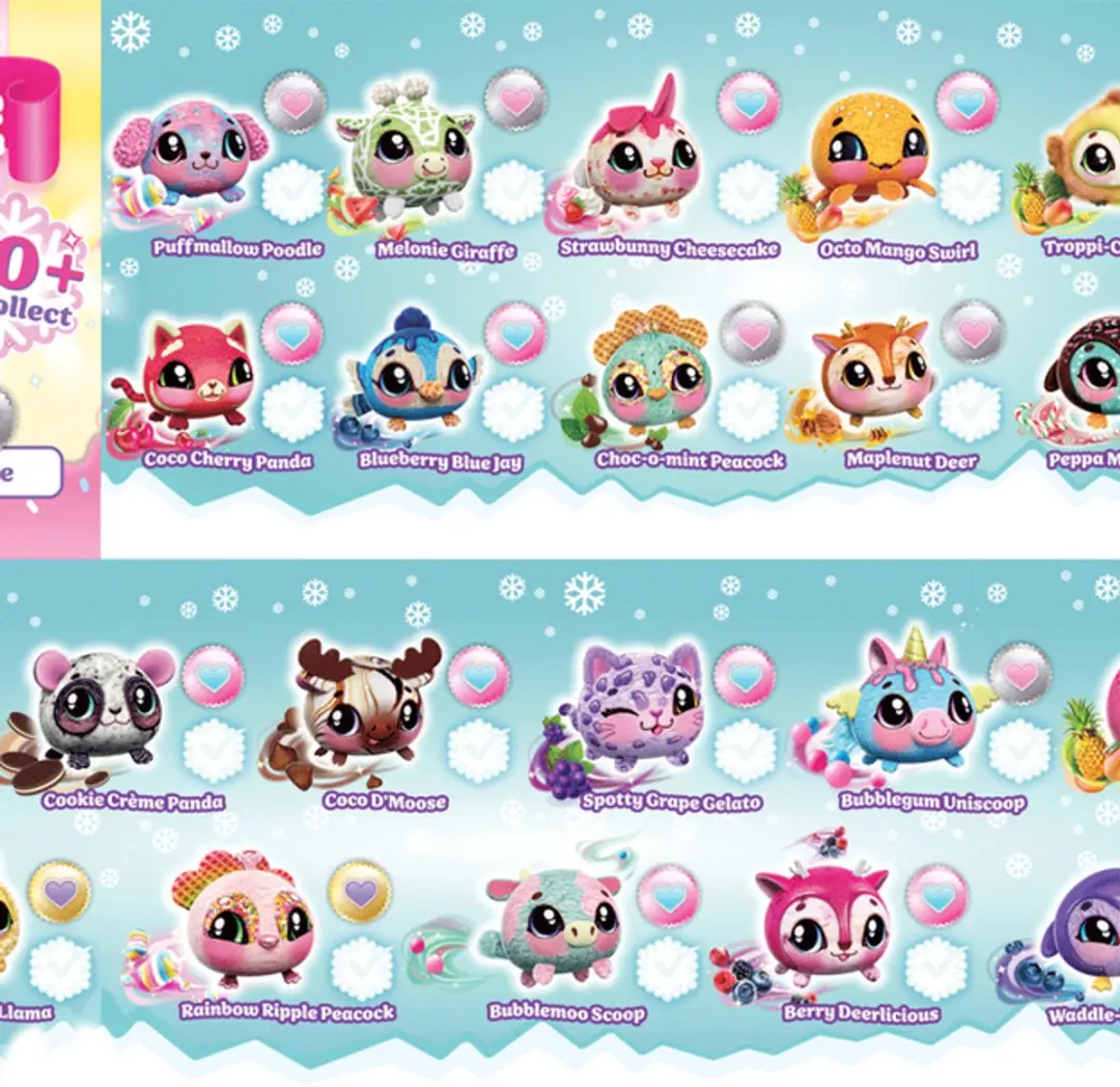 MOOSE Cookeez Makery Yum Yumz Pluche Knuffels - Multikleurig - afbeelding 5 van 6