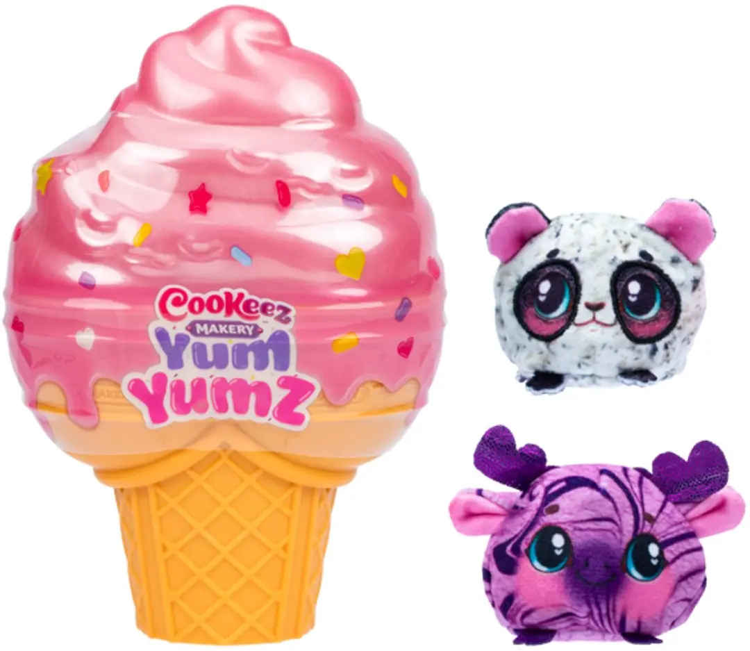 MOOSE Cookeez Makery Yum Yumz Pluche Knuffels - Multikleurig - afbeelding 6 van 6