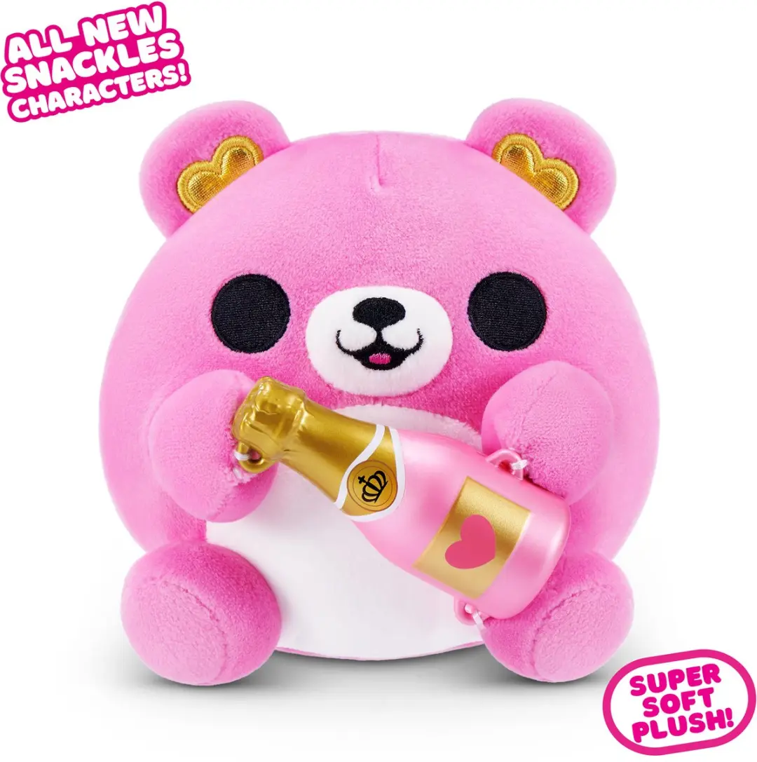 ZURU Snackles Valentines Edition Knuffel - 5 inch - Meerkleurig - afbeelding 2 van 6