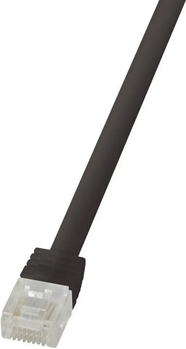 Logilink Netwerkkabel CF2093U CAT6 RJ45 10m - Zwart - afbeelding 3 van 3