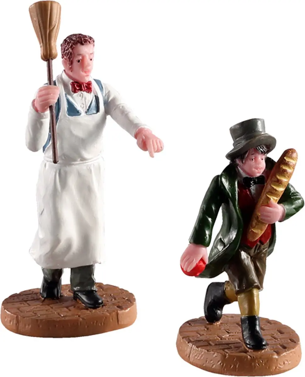 Lemax Artful Dodger Kersthuisjes Set 2 Stuks
