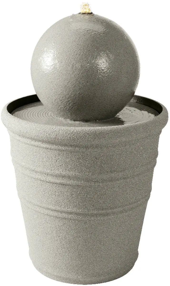 Waterornament Pot met Bol