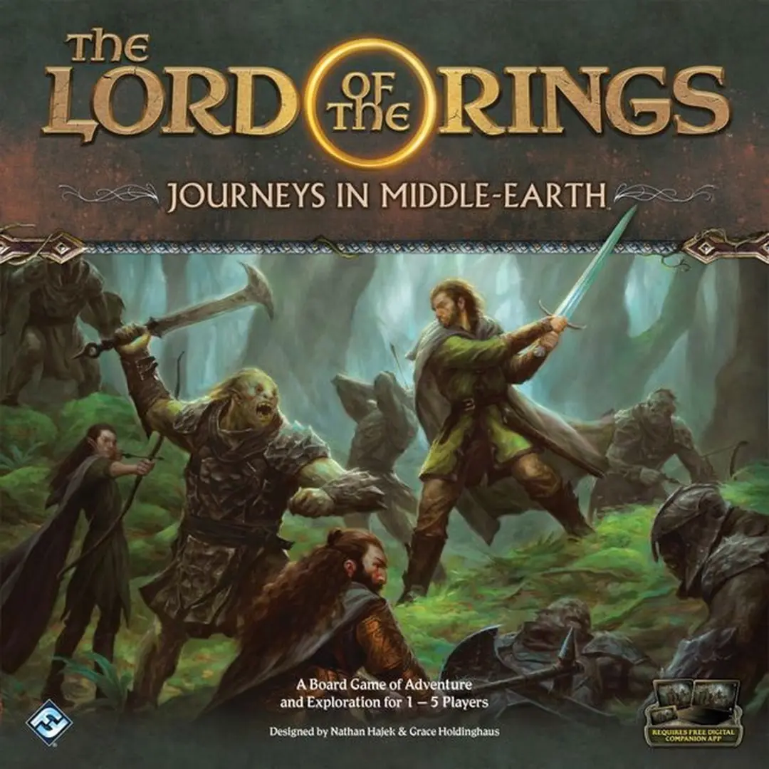 Lord of the Rings Journeys in Middle Earth FFGD0168 Bordspel - 1-5 Spelers