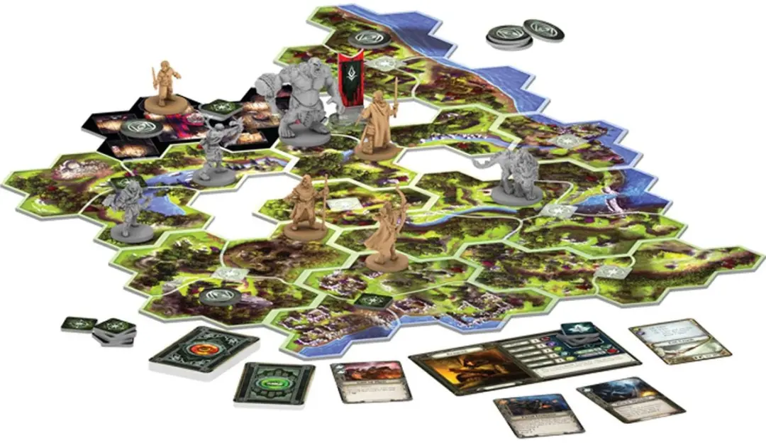 Lord of the Rings Journeys in Middle Earth FFGD0168 Bordspel - 1-5 Spelers