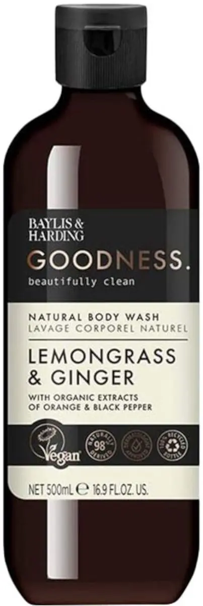 Baylis & Harding Goodness Body Wash Lemongrass & Ginger 500ml