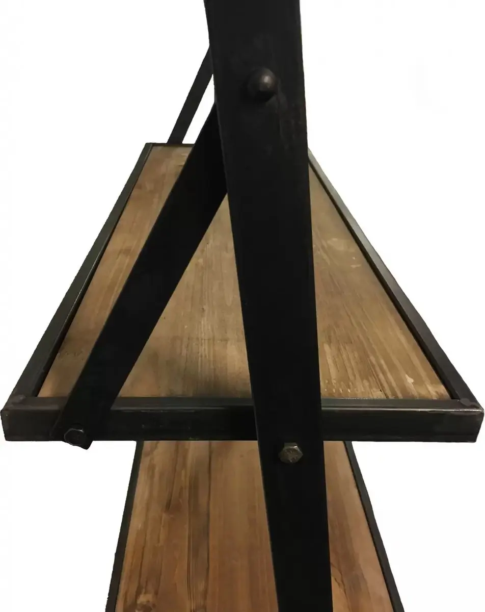 Countryfield Wandrek Mano Industrieel Metaal/Hout 197x65cm - afbeelding 4 van 4