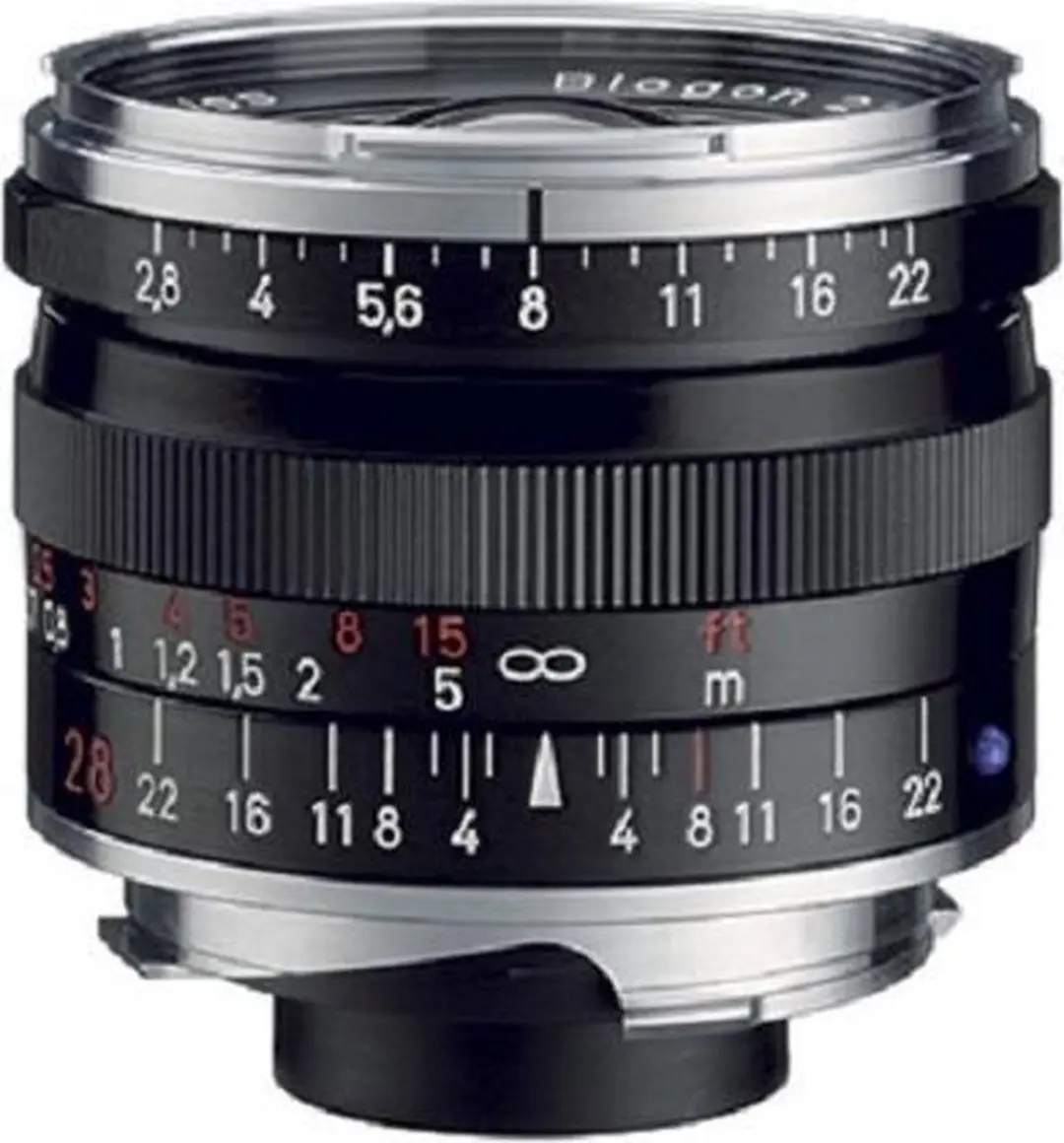 Zeiss Biogon T* 2.8/28 ZM - Zwart