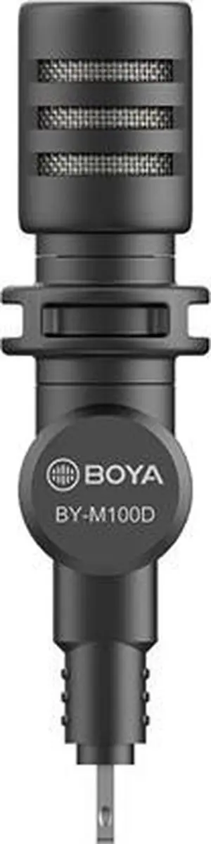 Boya BY-M100D Condensator Microfoon - Zwart