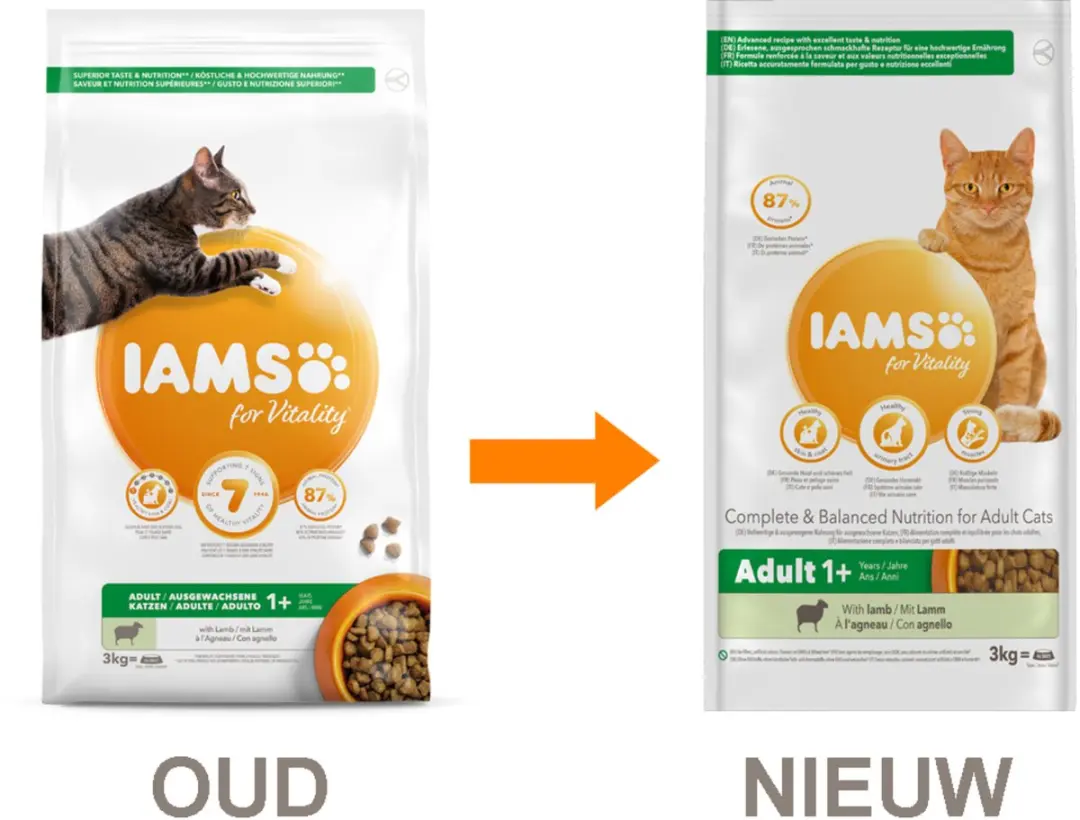 Iams Adult Kattenvoer Lam 3kg