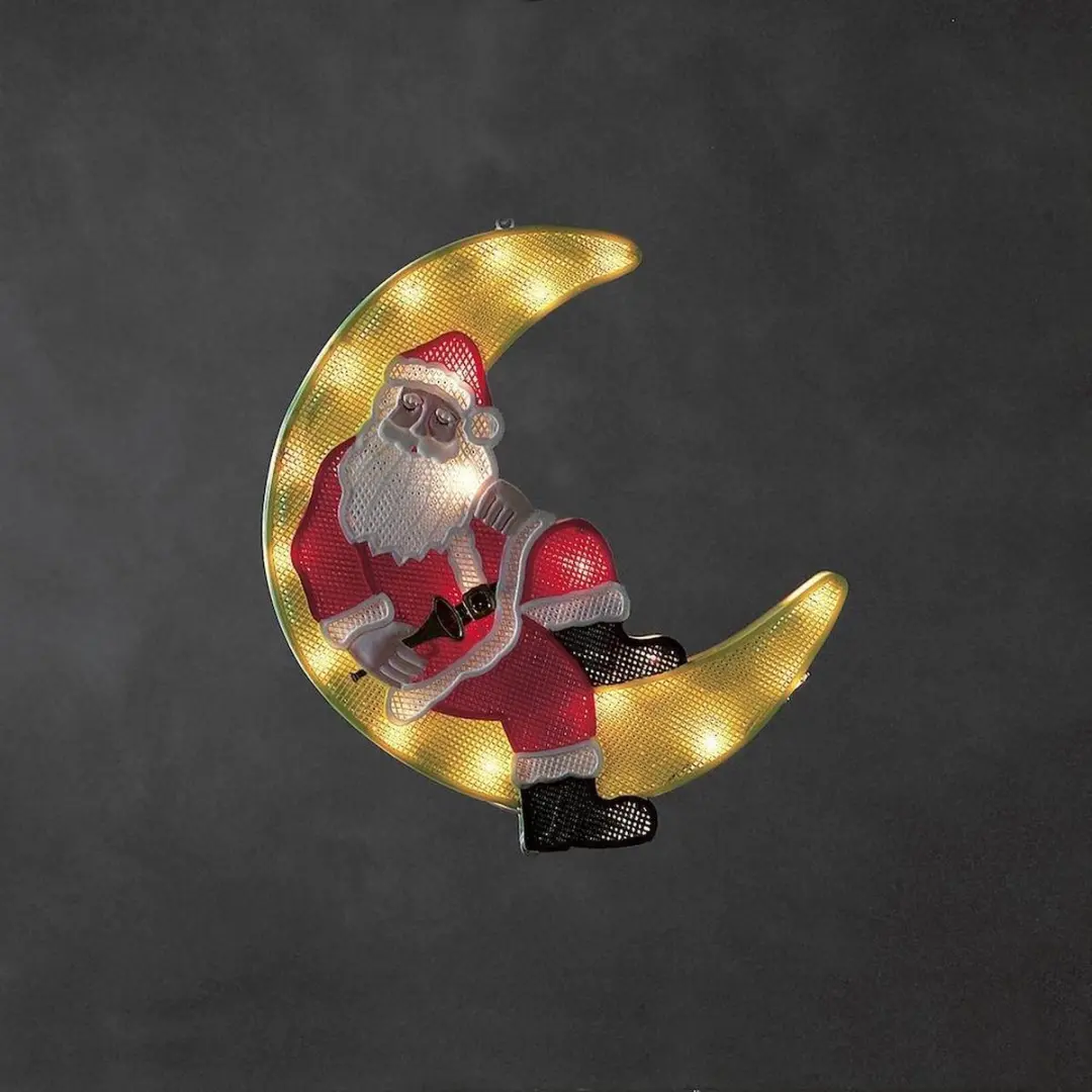 Konstsmide LED Kerstman Raamdecoratie 40cm