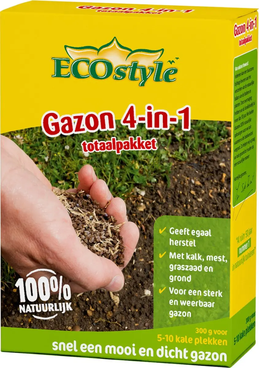 ECOstyle AZstyle Gazon 4-in-1 Herstelset 300g - afbeelding 4 van 5