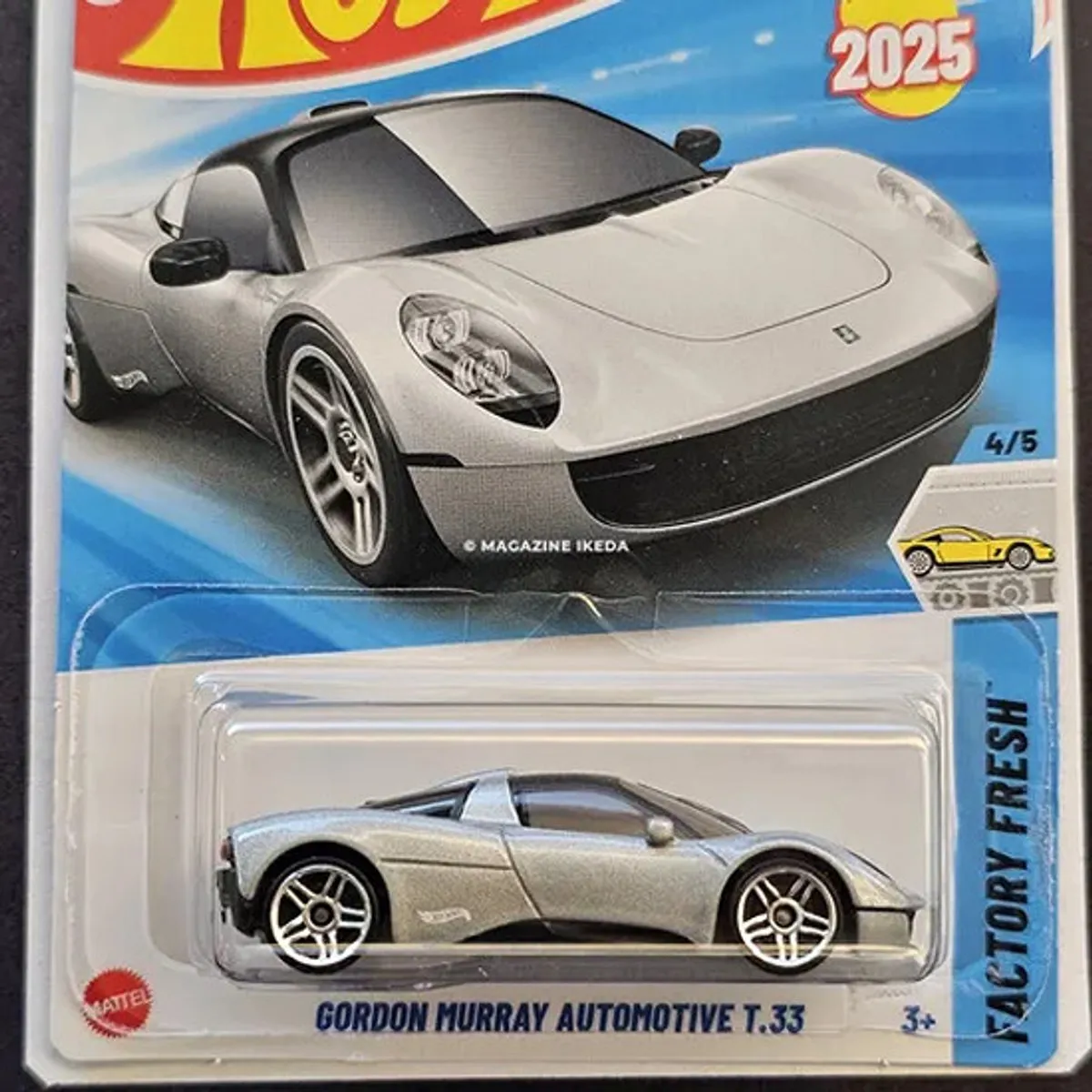 Hot Wheels Gordon Murray Automotive T33 1:64