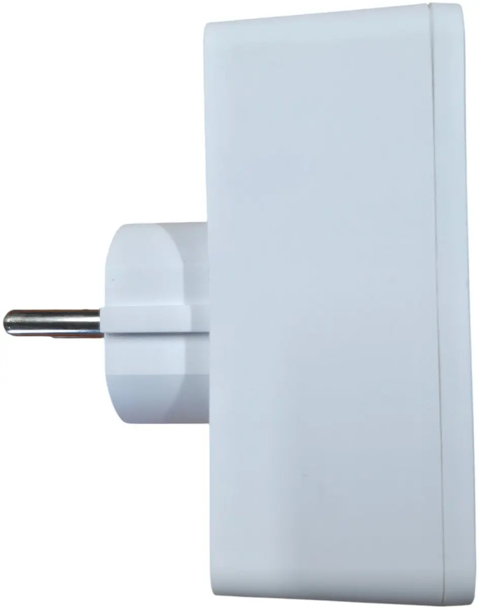 Calex Verdeelstekker 6-Voudig - 3680W - 4x USB - Wit - afbeelding 2 van 2