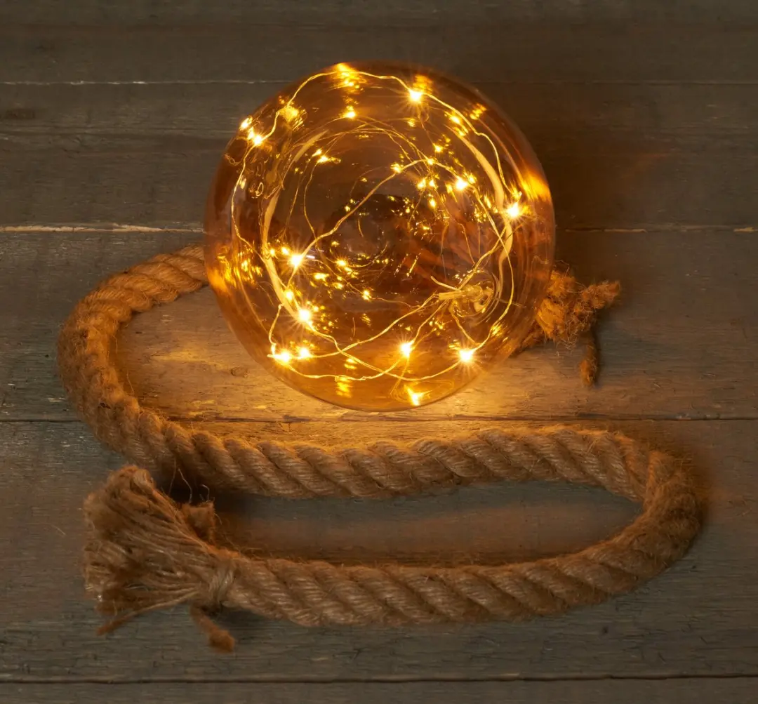 Anna's Collection Kerstbal Goud 10 LED