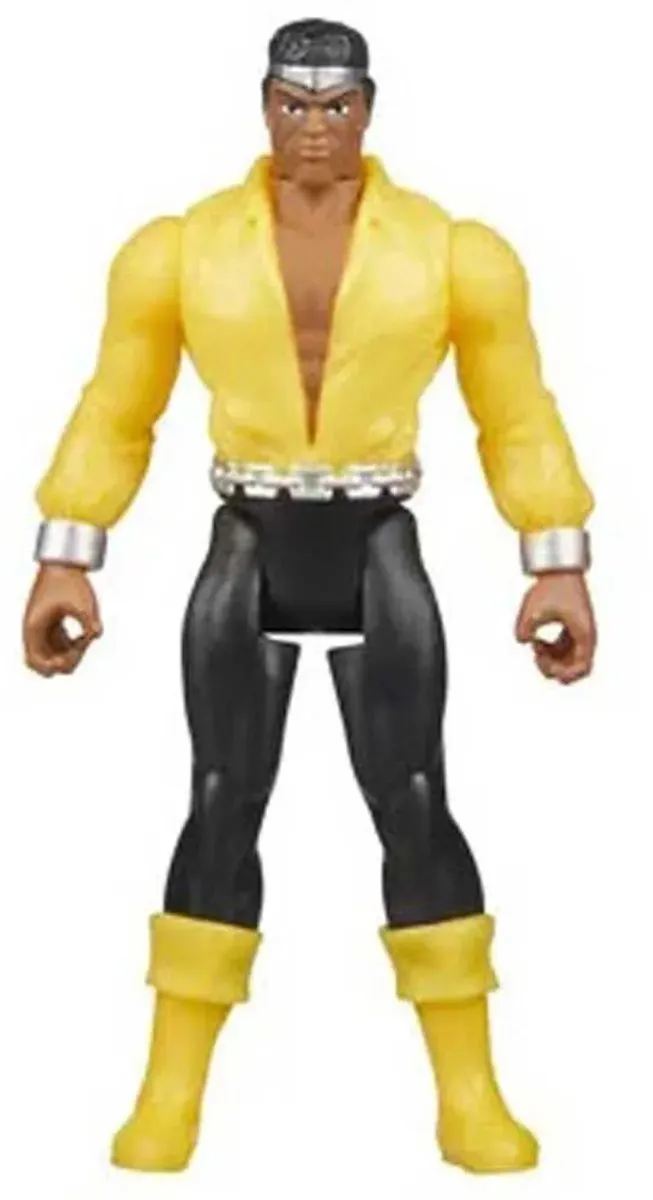 Marvel Legends Retro Collection Power Man F66965X2 - Actiefiguur 10cm - Multicolours - afbeelding 4 van 4