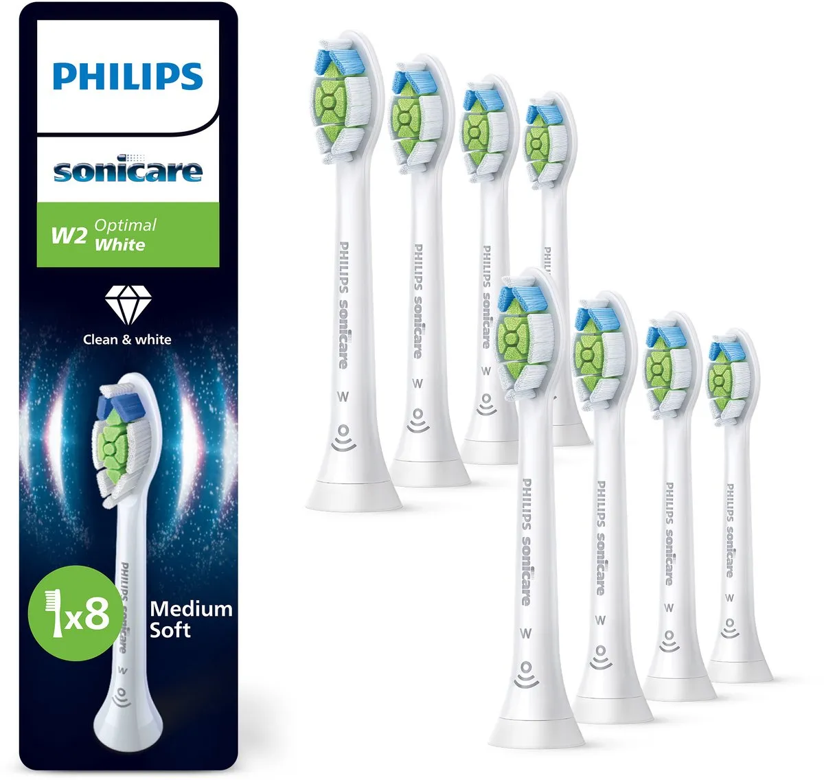 Philips Sonicare W2 HX6068/87 Opzetborstels