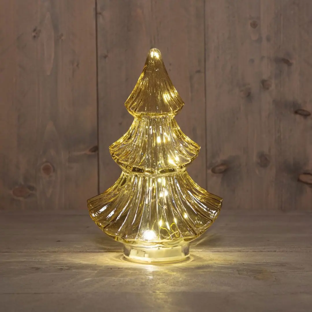 Anna's Collection Boompje LED - 15,5x9,5cm Amber
