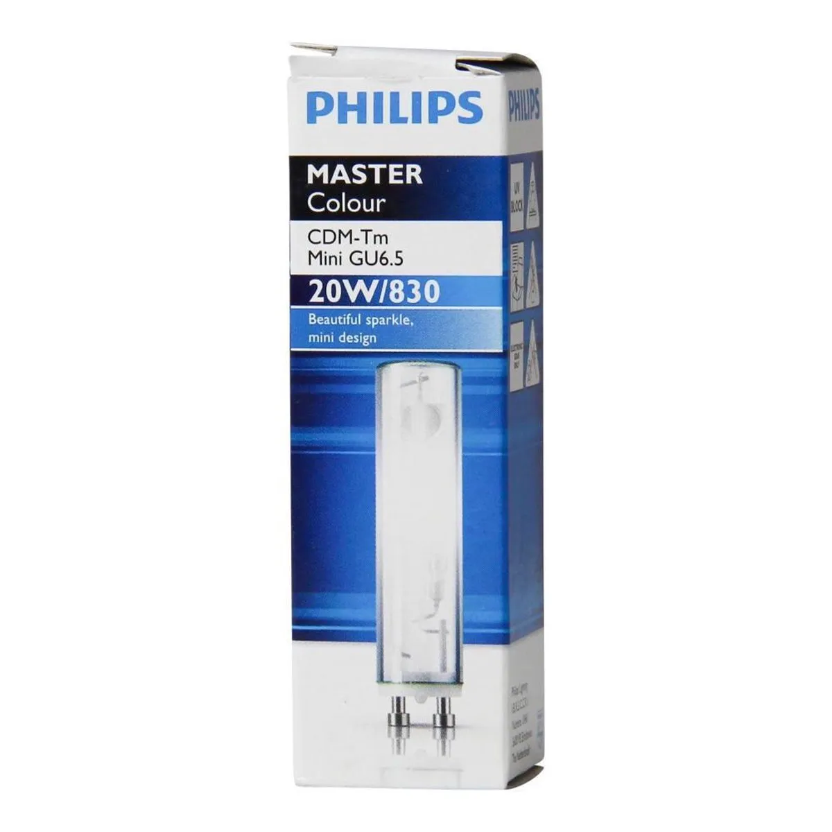 Philips MASTERColour GU6.5 CDM-Tm Mini 20W Warm wit