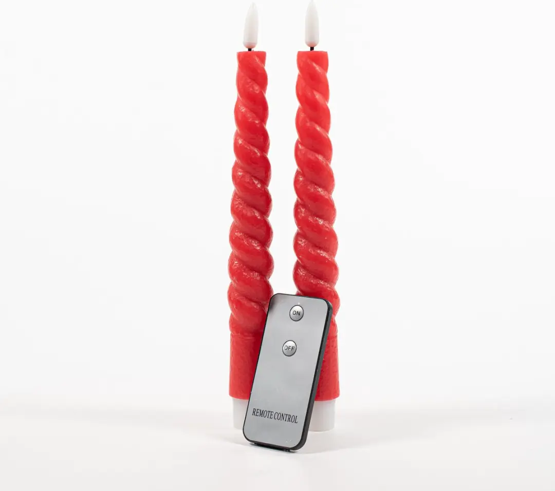 Anna's Collection LED Dinerkaars Swirl Rood
