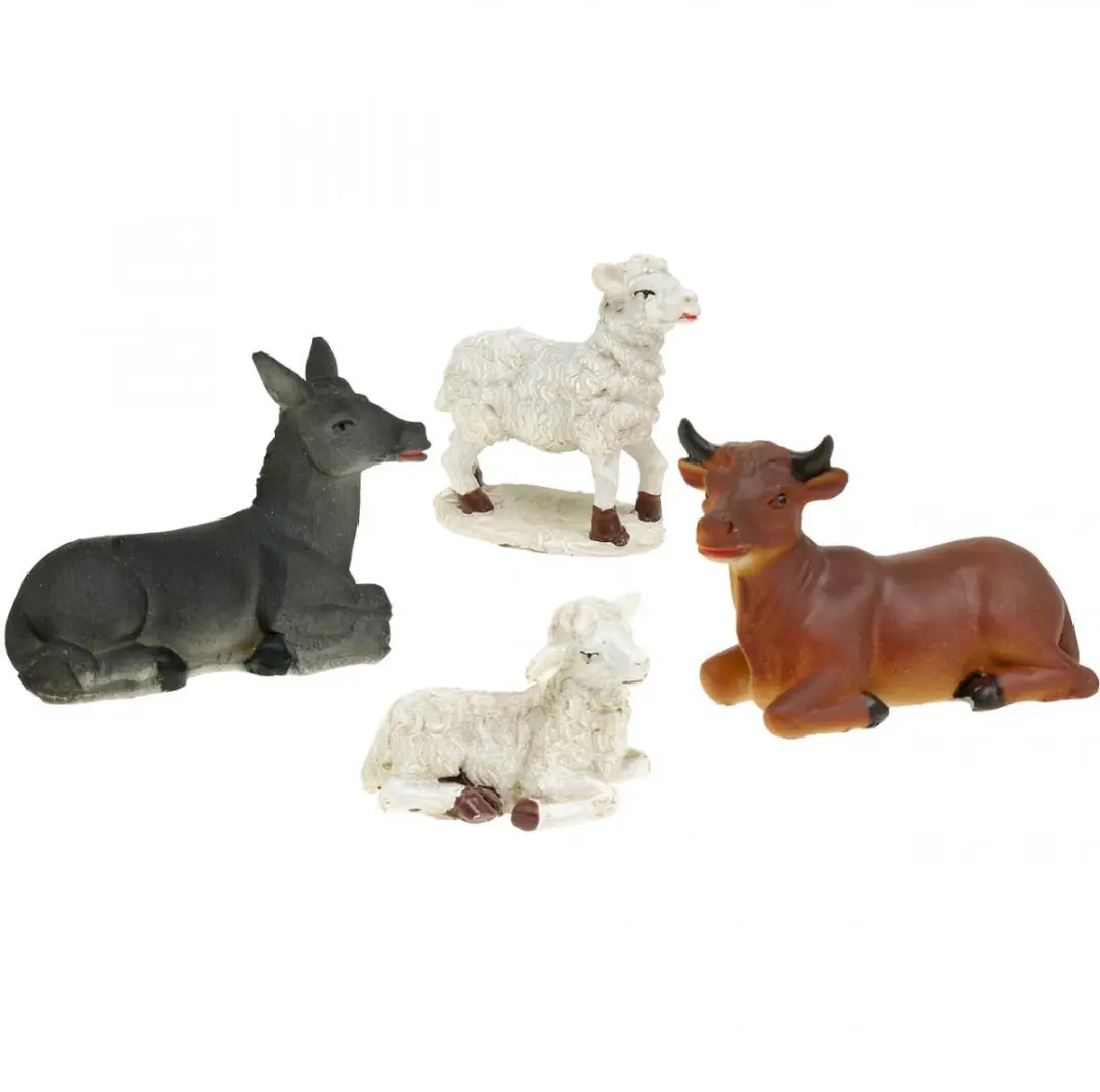 Decoris Dieren Poly 9cm A4 - 1 Stuk