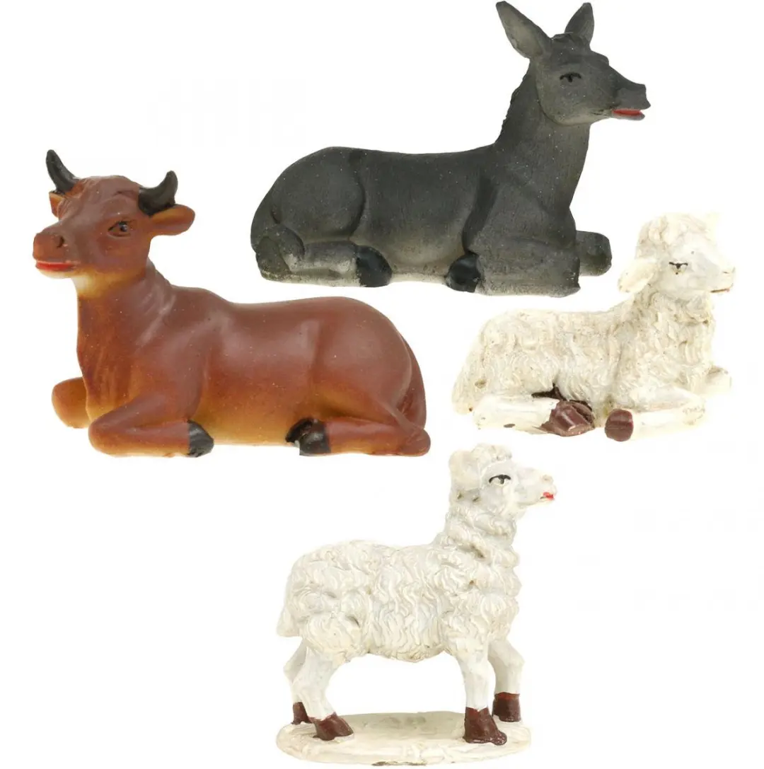 Decoris Dieren Poly 9cm A4 - 1 Stuk
