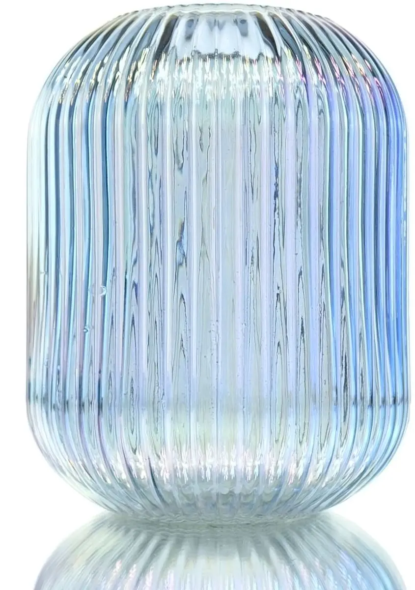Decoris Vaas-windlicht Iriserend 15cm - afbeelding 4 van 4
