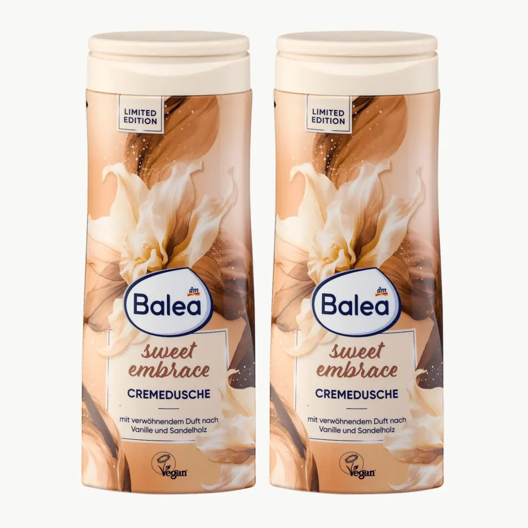 Balea Crèmedouche sweet embrace 2 x 300 ml