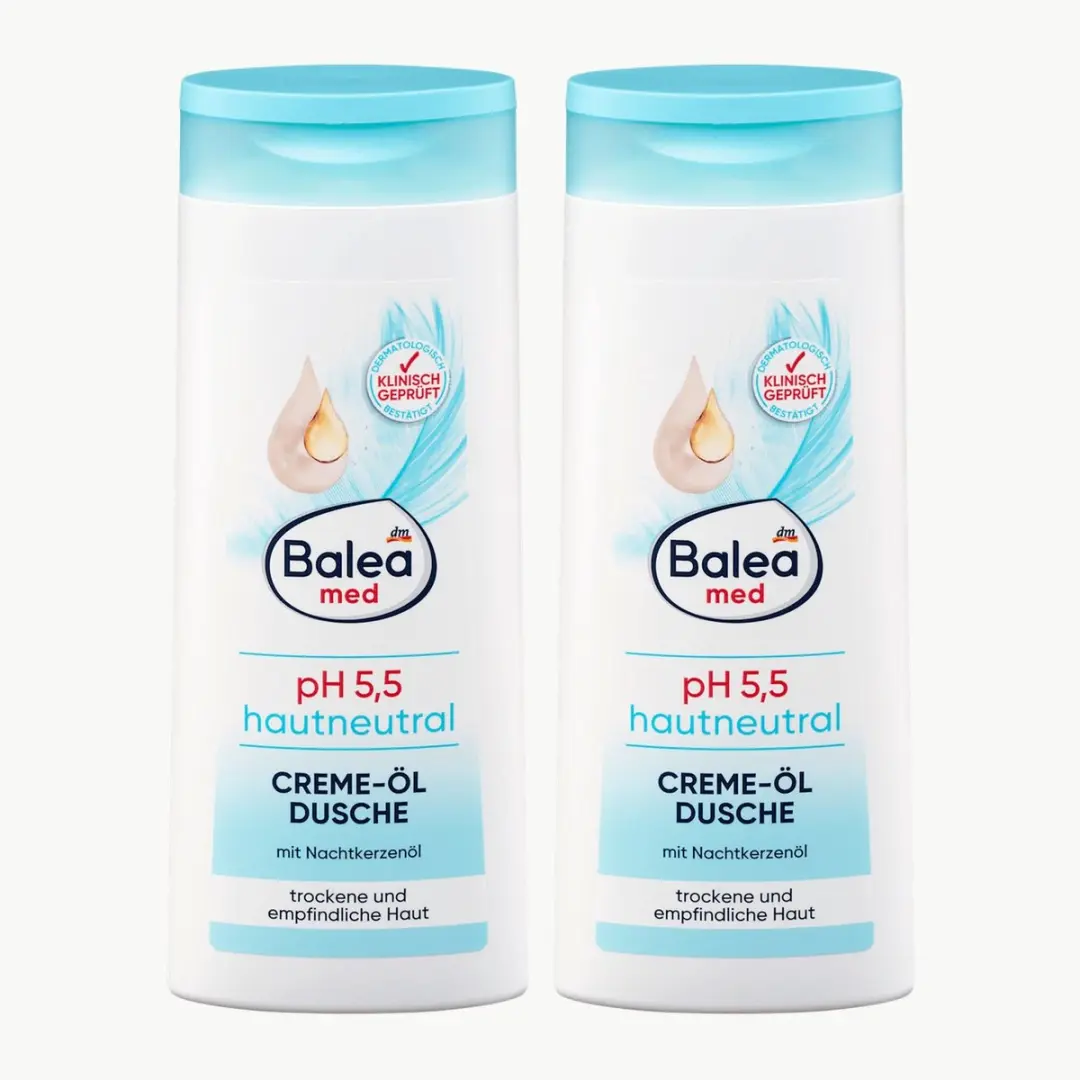 Balea med douchegel pH 5,5 huidneutraal crème-olie 2x 300 ml