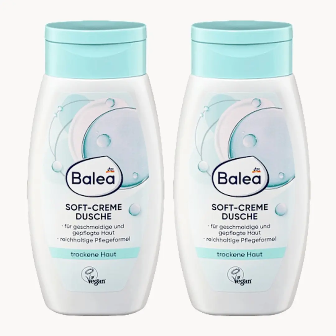 Balea douchegel Soft Crème 2x 300 ml
