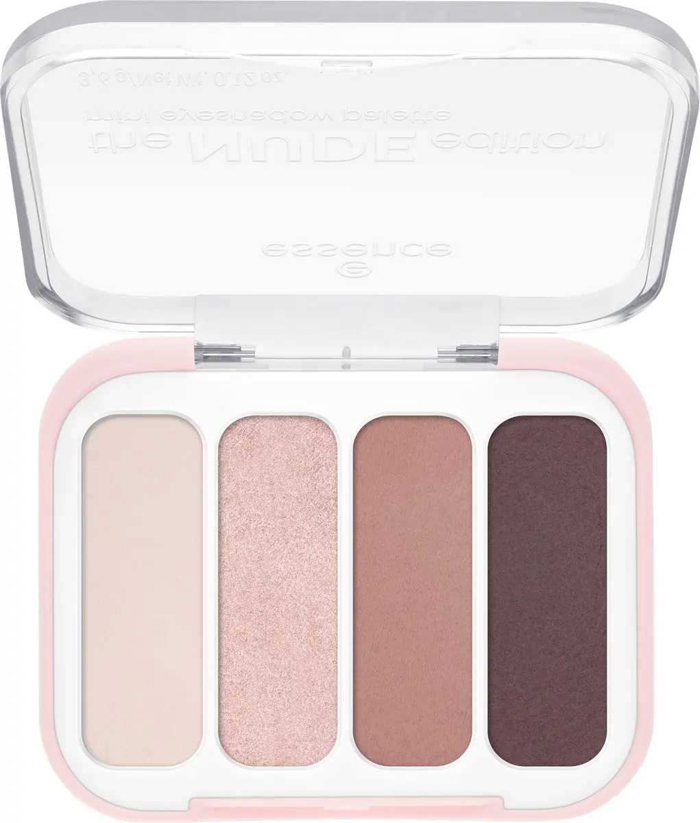 Essence The NUDE Edition Mini Eyeshadow Palette - Bruin/Rozep/Nude - afbeelding 6 van 6