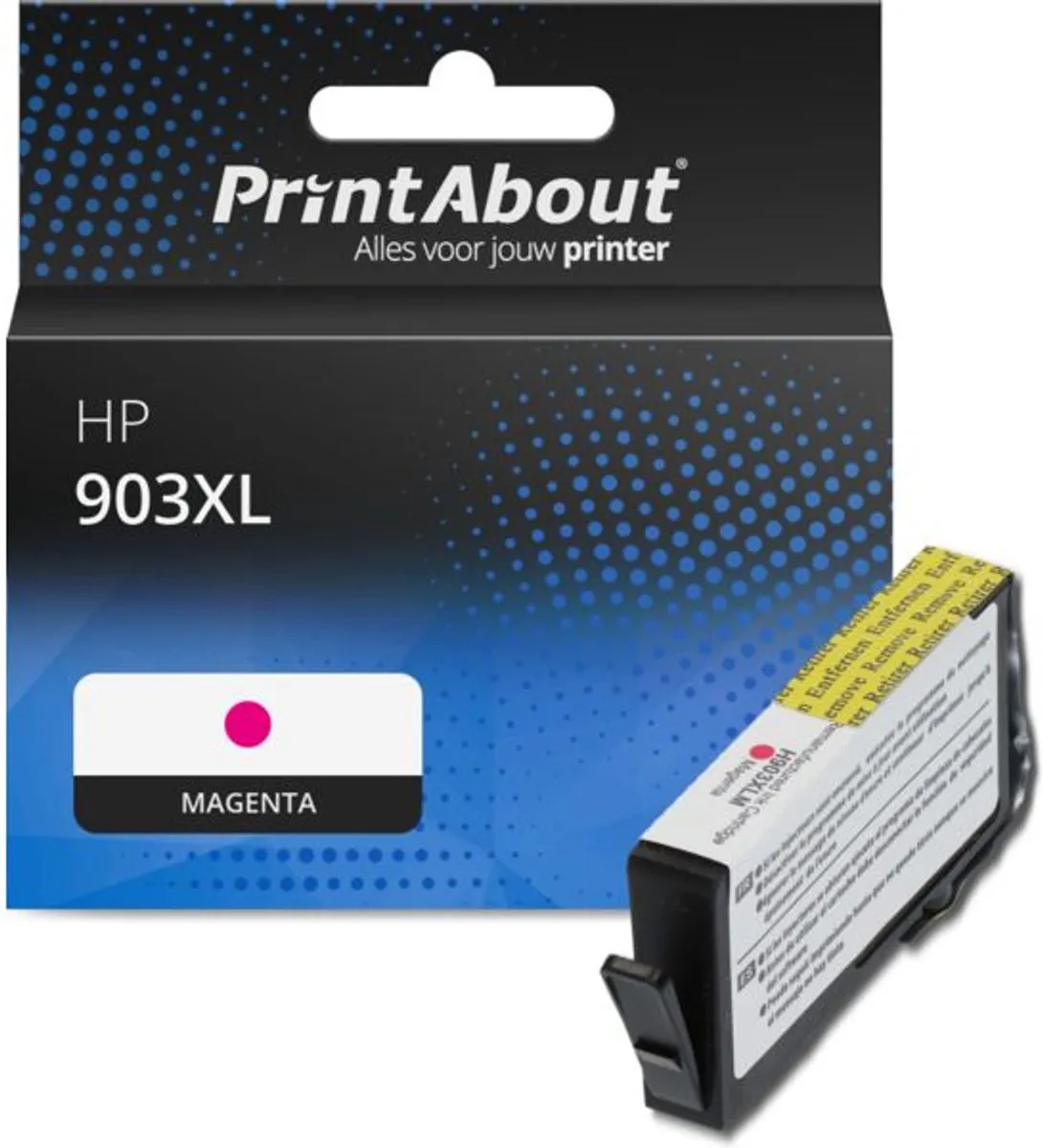 PrintAbout Inktcartridge 903XL Magenta T6M07AE
