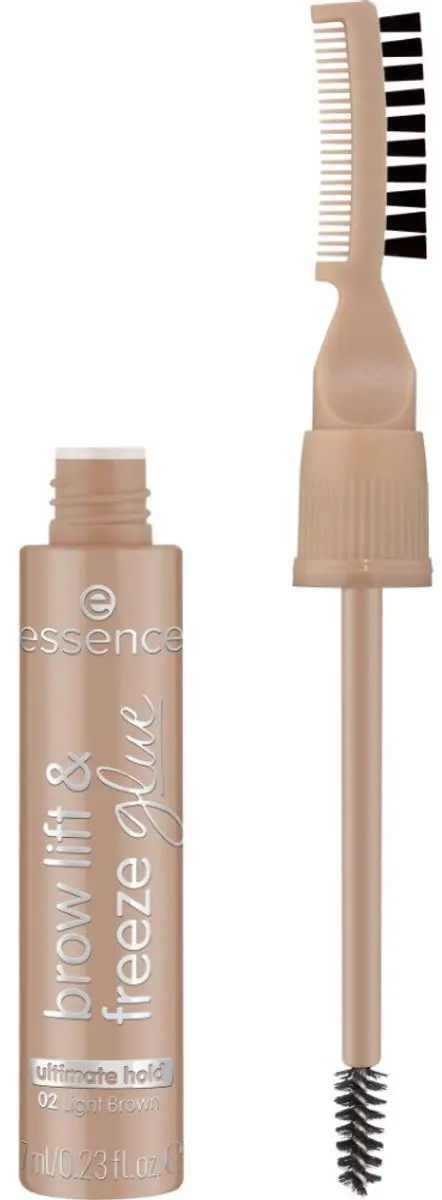 Essence Brow Lift & Freeze Wenkbrauwlijm 02 Light Brown - 7ml - afbeelding 4 van 4