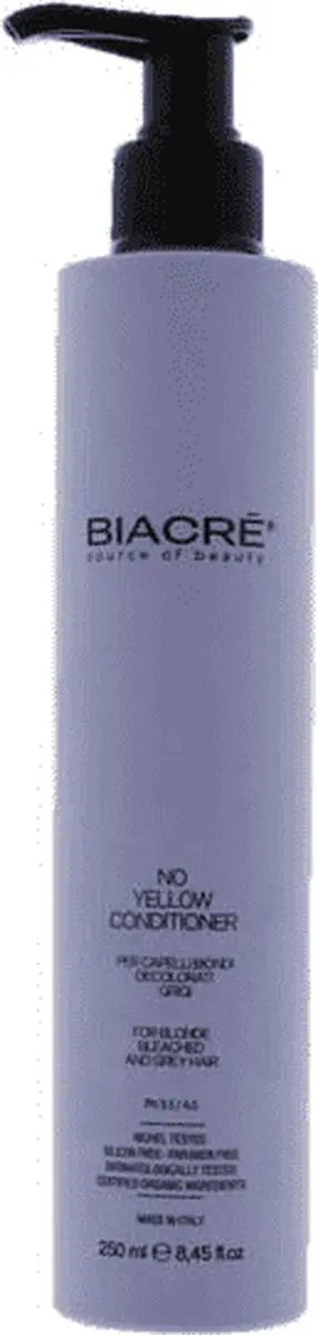 Biacre No Yellow Conditioner 250ml - Blond