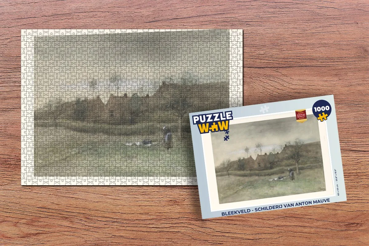 PuzzleWow Anton Mauve Legpuzzel 1000 Stuks - Multicolor