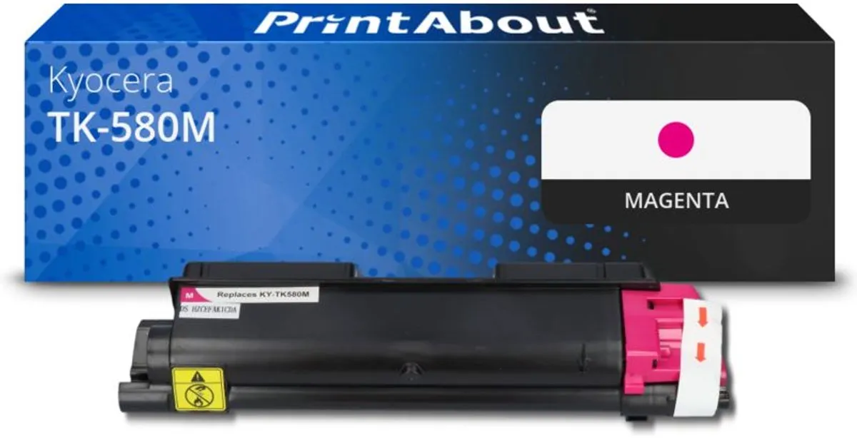 PrintAbout Kyocera TK-580M Toner