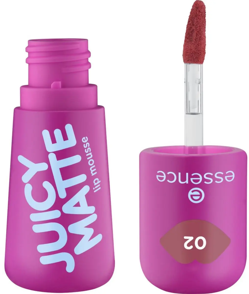Essence Juicy Matte Lippenstift Mousse 02 Featherlight Pink