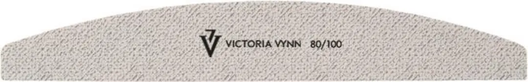 Victoria Vynn™ White crescent nail file 80/100