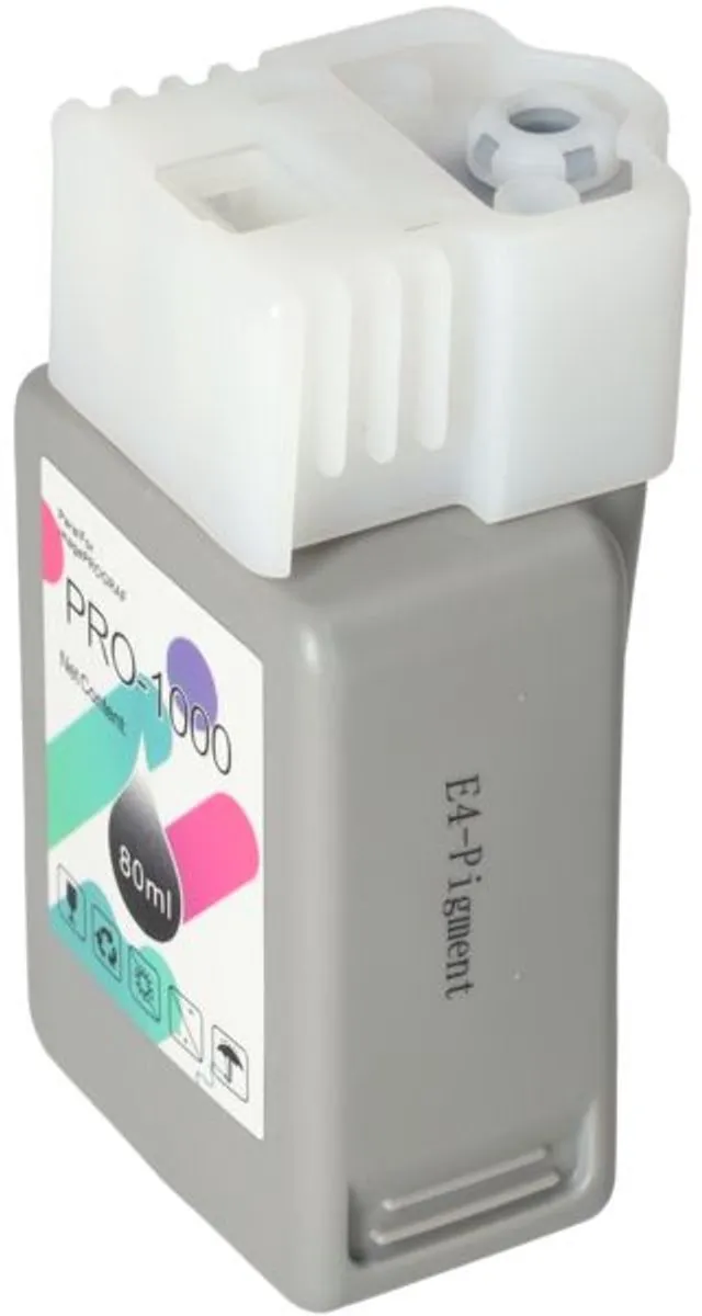 PrintAbout PFI-1000Y Inktcartridge Geel - 87ml - o.a. Canon