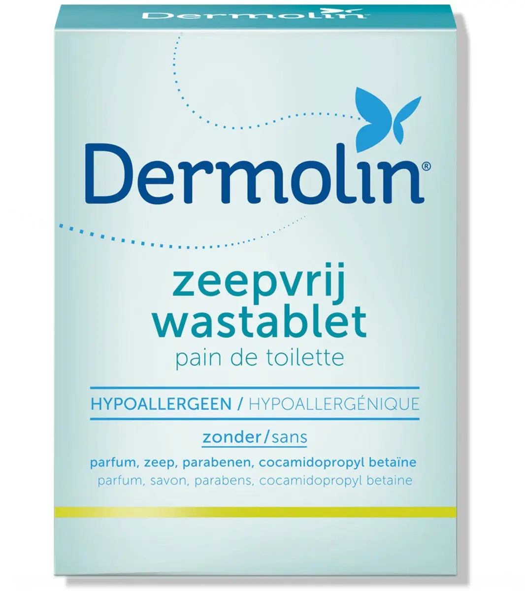 DERMOLIN ZEEPVRIJE WASTABLET 96 X 100 GRAM