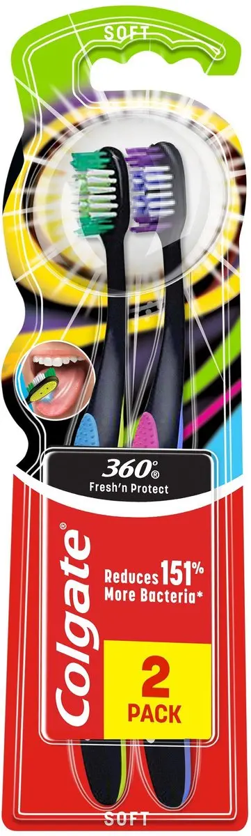 Colgate 360 ​​Fresh n Protect Tandenborstels