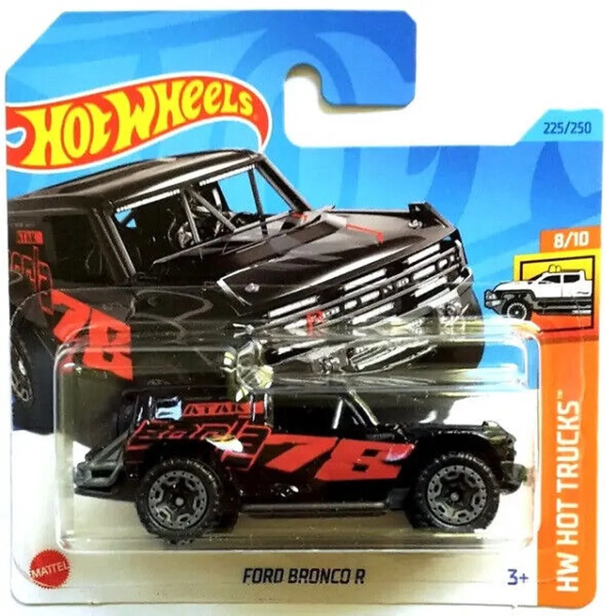 Hot Wheels Ford Bronco R 225/250 1:64
