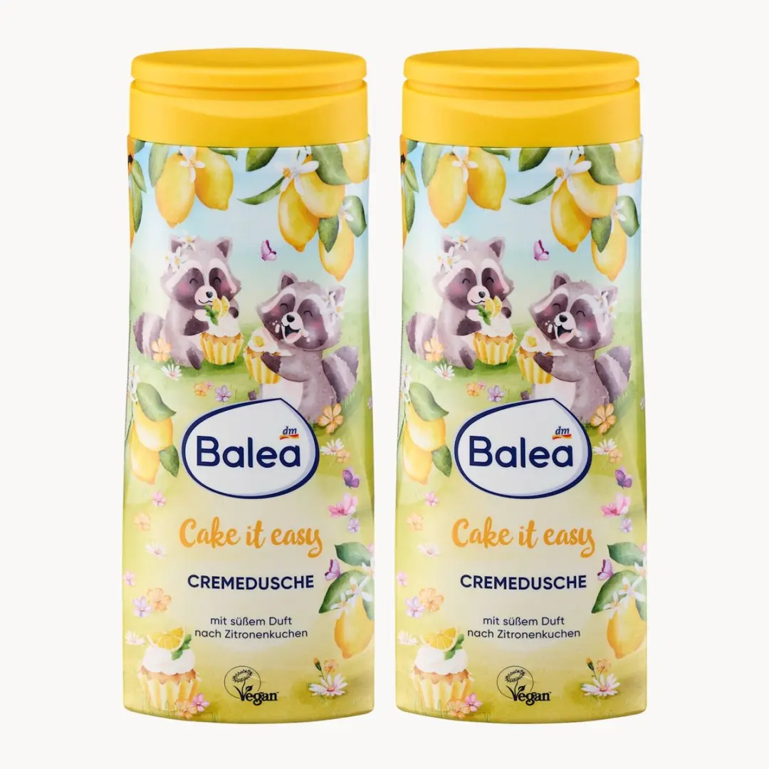 Balea Crèmedouche Cake it easy 2 x 300 ml